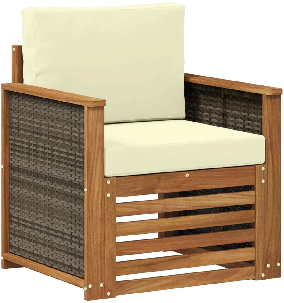 Lauko Vidurinis Sofa Natūrali