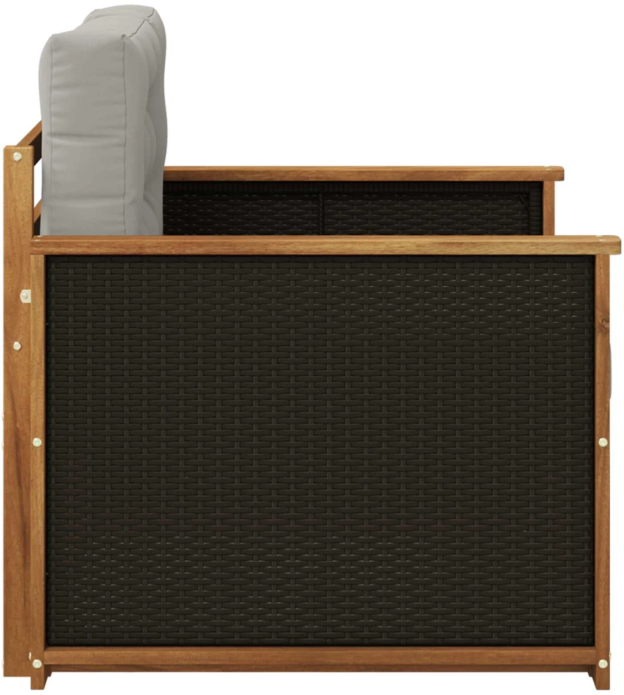 Lauko Vidurinis Sofa Natūrali
