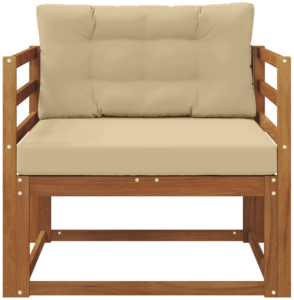 Lauko Vidurinis Sofa Natūrali
