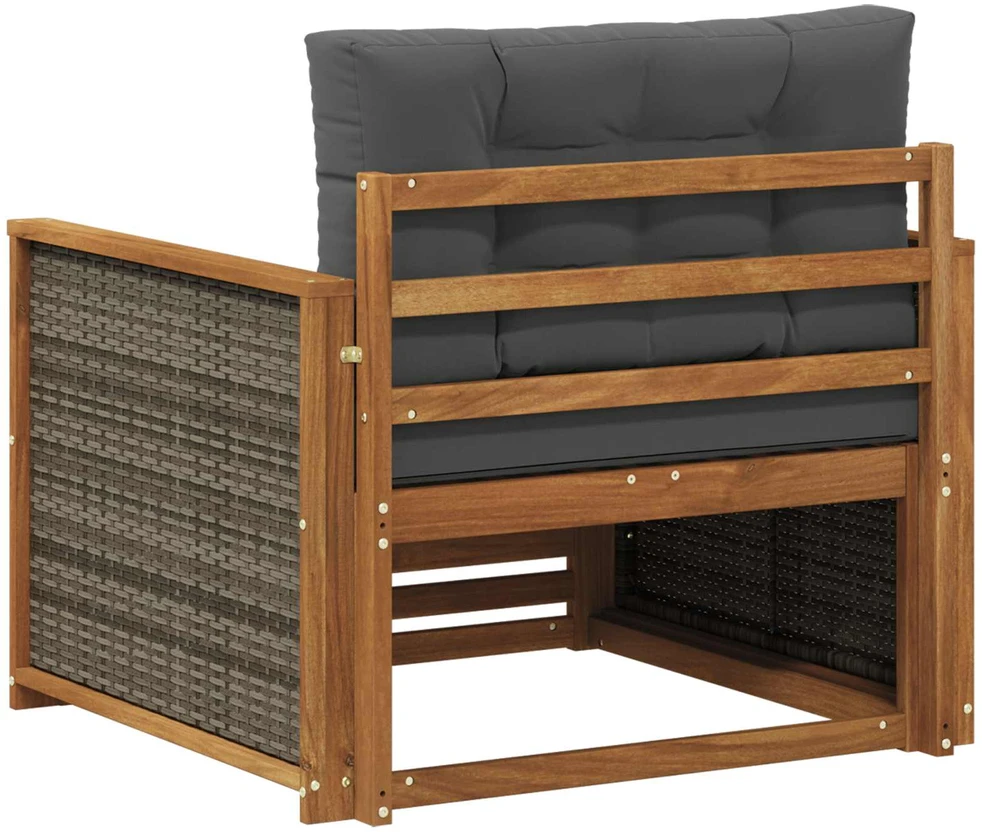 Lauko Vidurinis Sofa Natūrali
