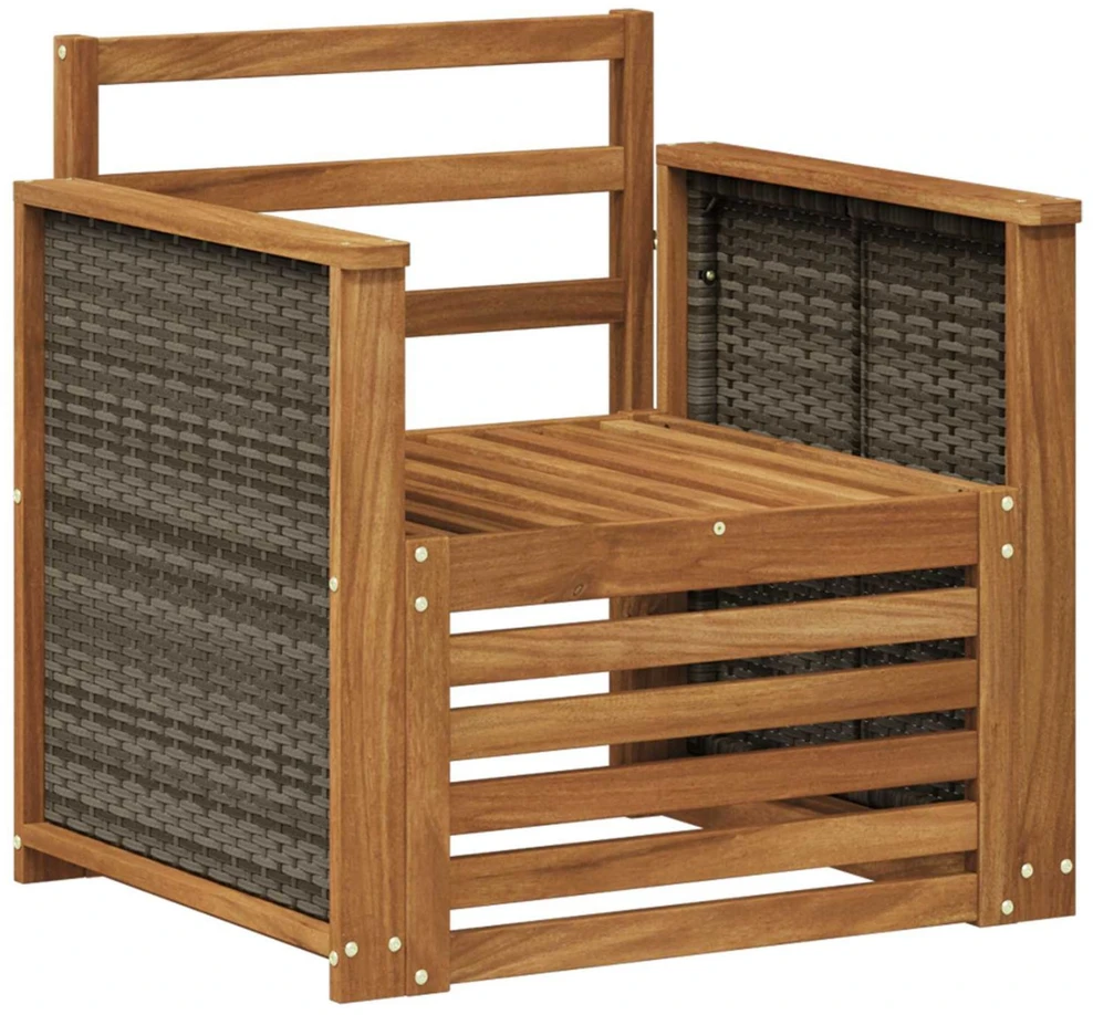 Lauko Vidurinis Sofa Natūrali