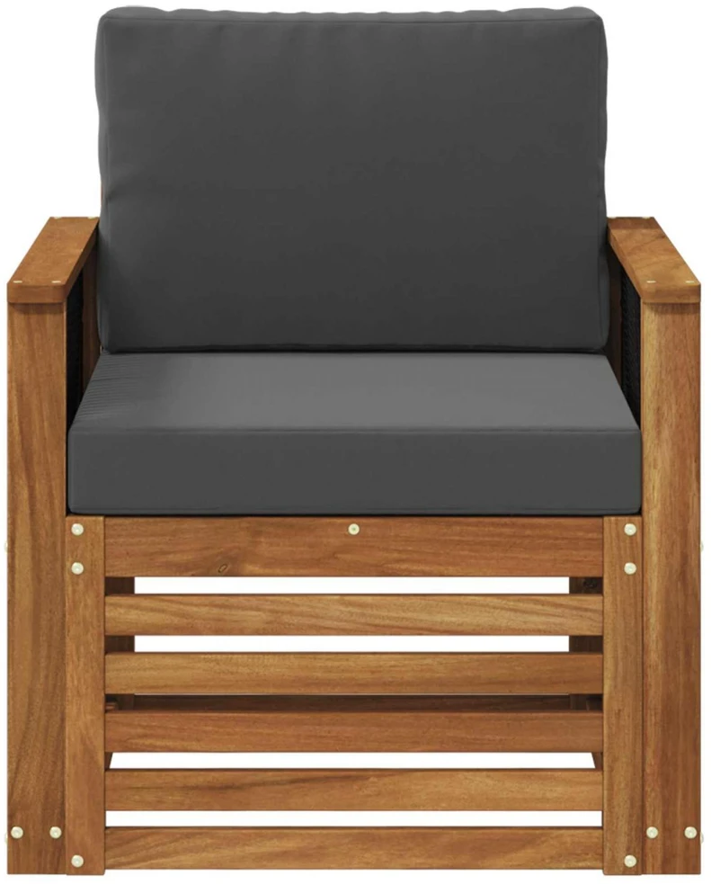 Lauko Vidurinis Sofa Natūrali