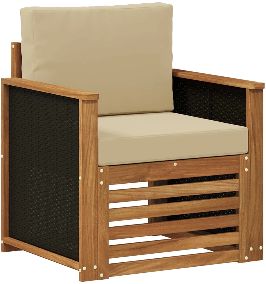 Lauko Vidurinis Sofa Natūrali