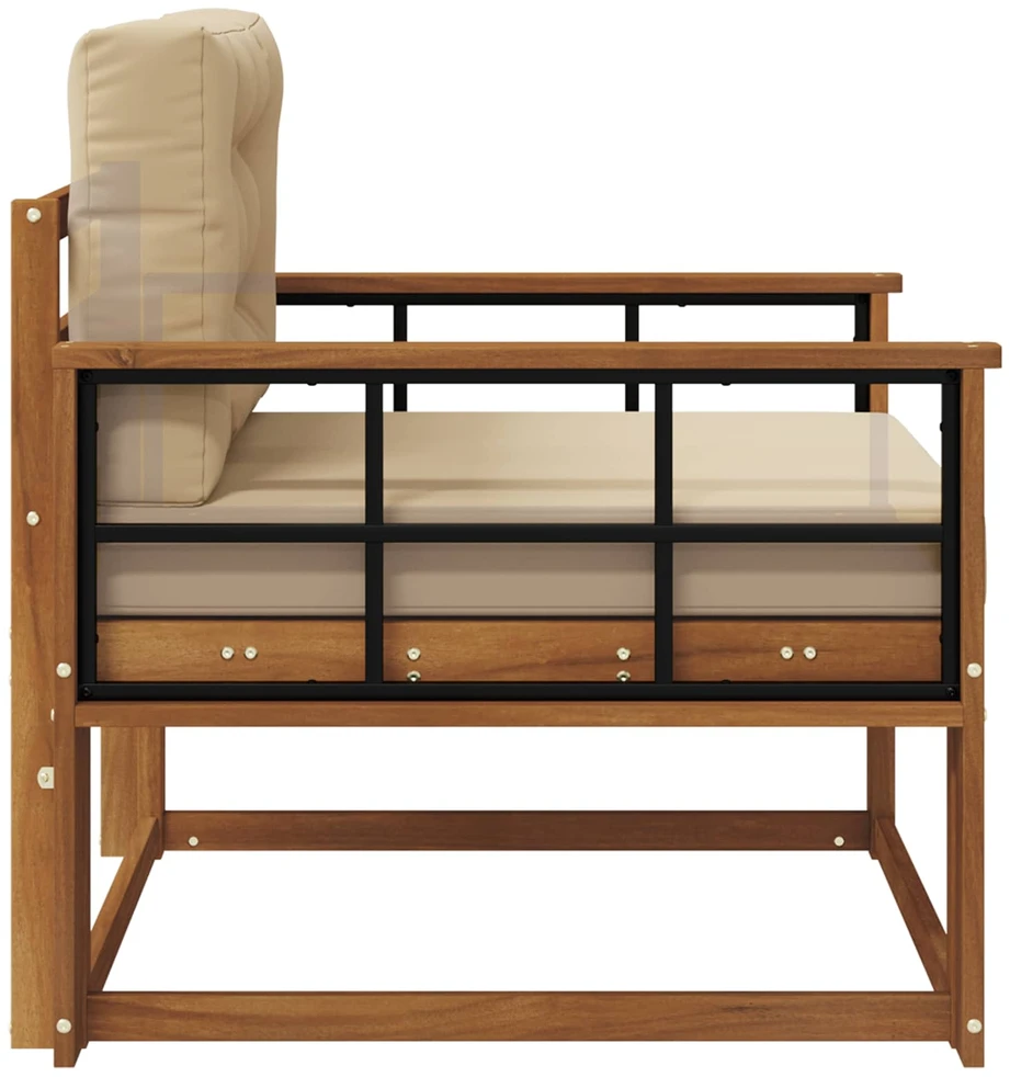 Lauko Vidurinis Sofa Natūrali