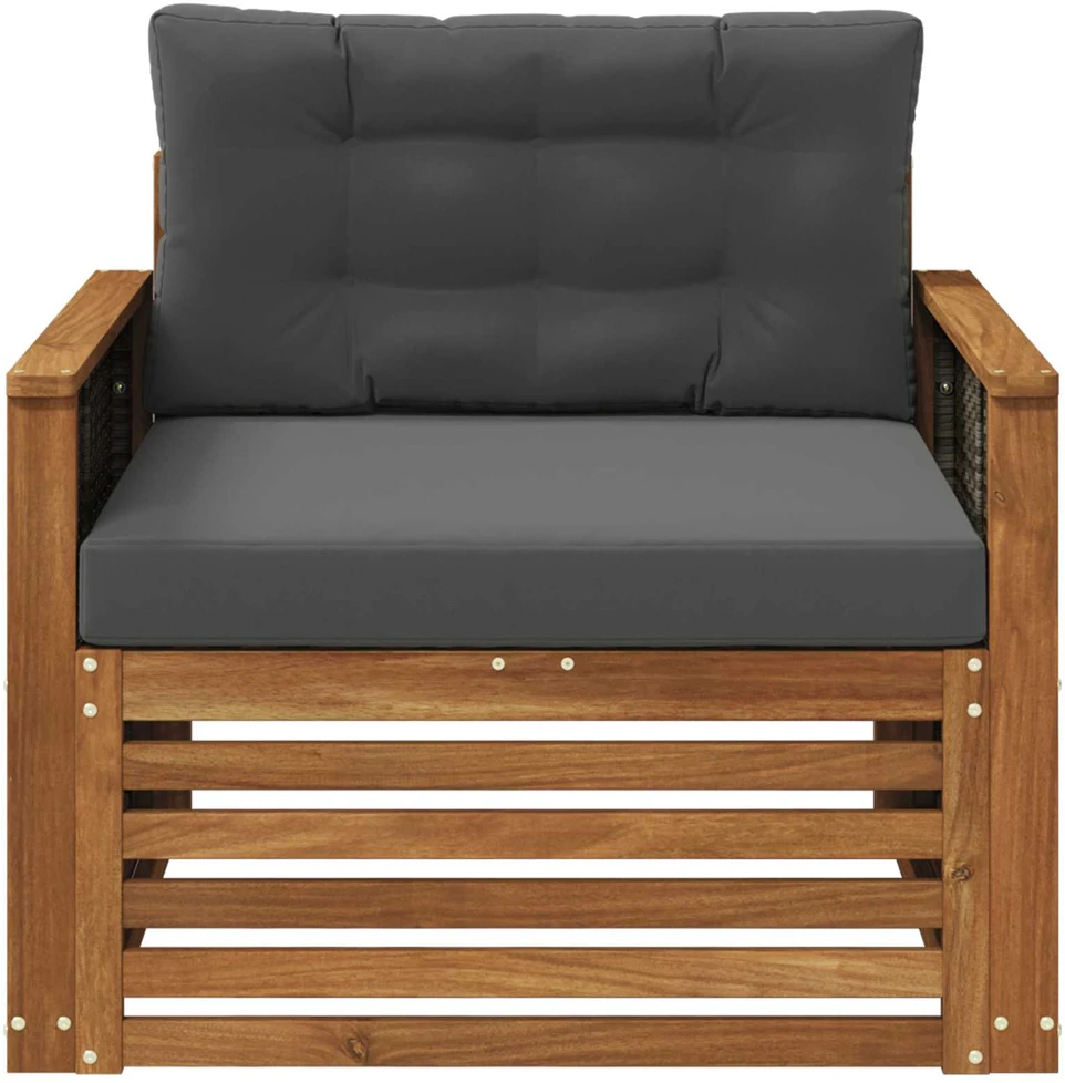 Lauko Vidurinis Sofa Natūrali