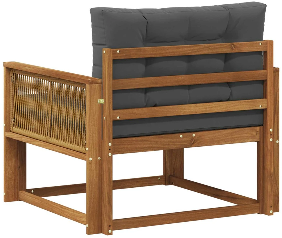 Lauko Vidurinis Sofa Natūrali