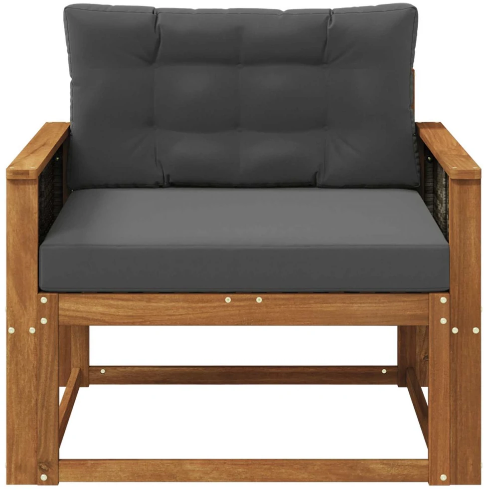 Lauko Vidurinis Sofa Natūrali