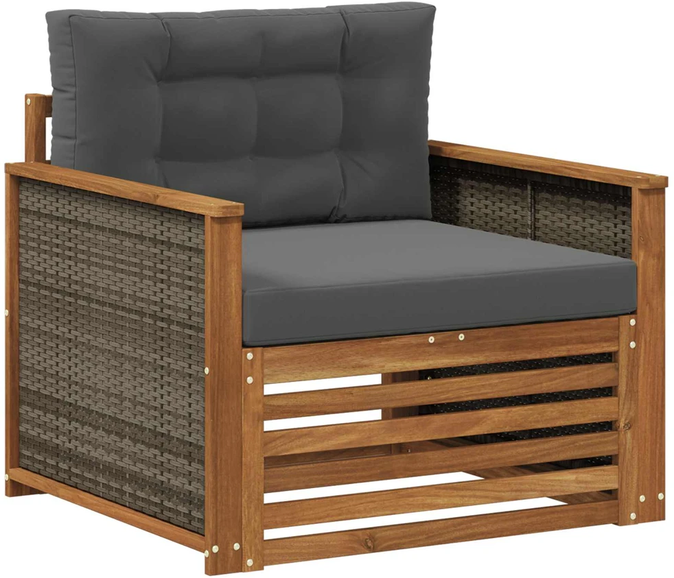 Lauko Vidurinis Sofa Natūrali