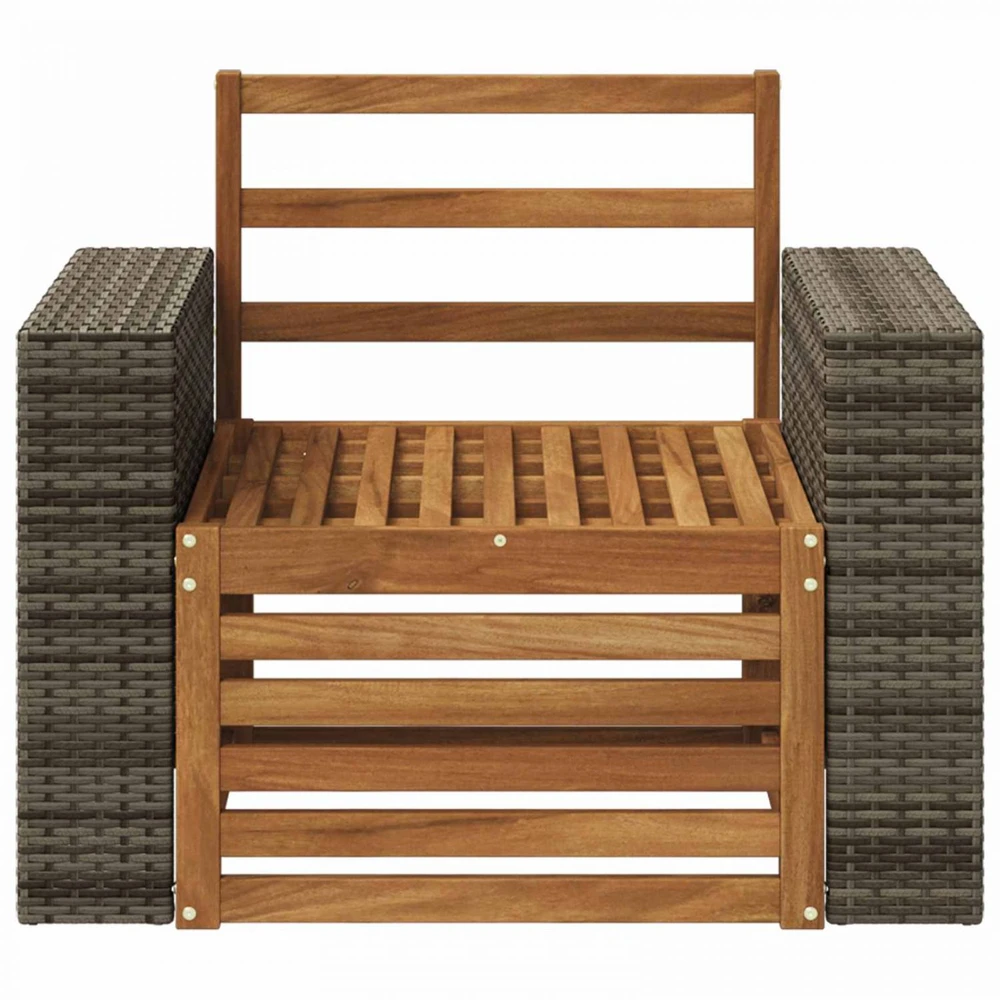 Lauko Vidurinis Sofa Natūrali