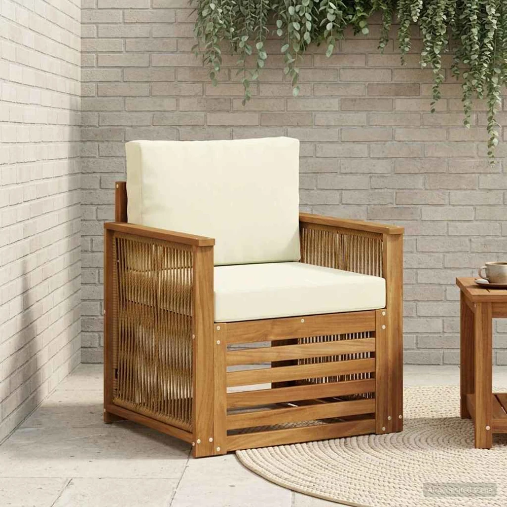 Lauko Vidurinis Sofa Natūrali