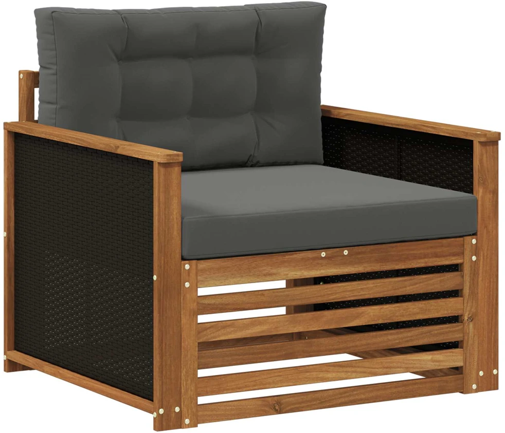 Lauko Vidurinis Sofa Natūrali