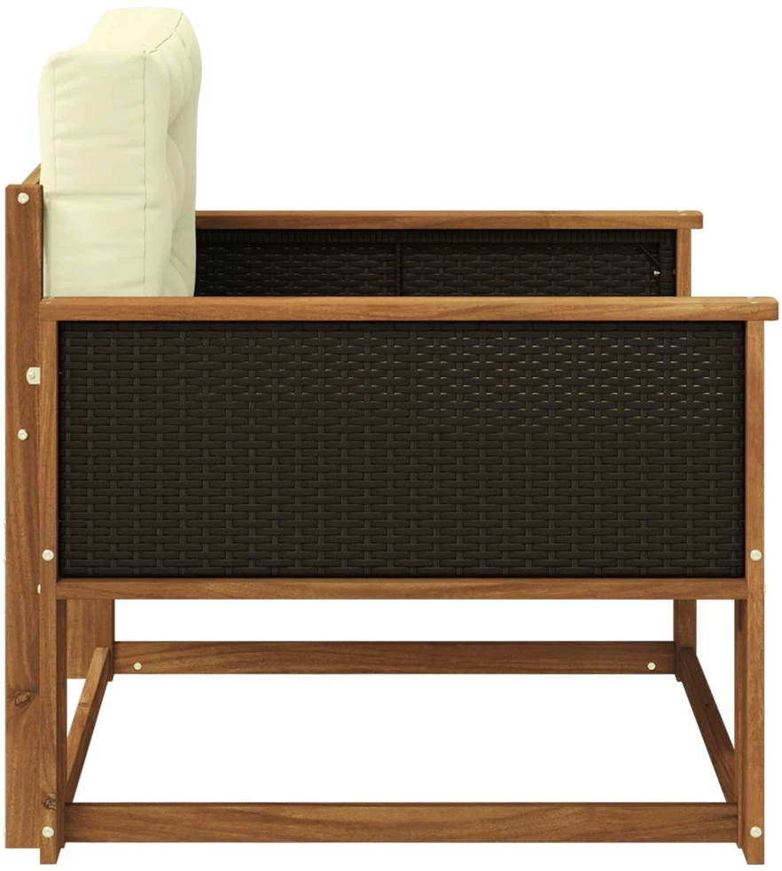 Lauko Vidurinis Sofa Natūrali