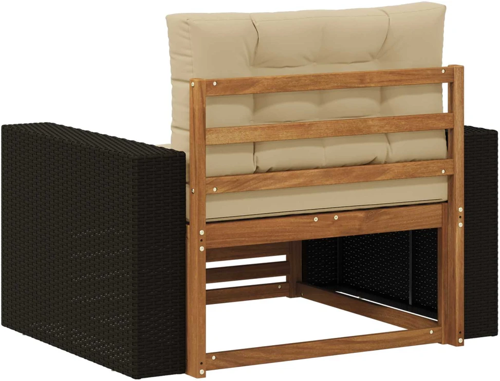 Lauko Vidurinis Sofa Natūrali