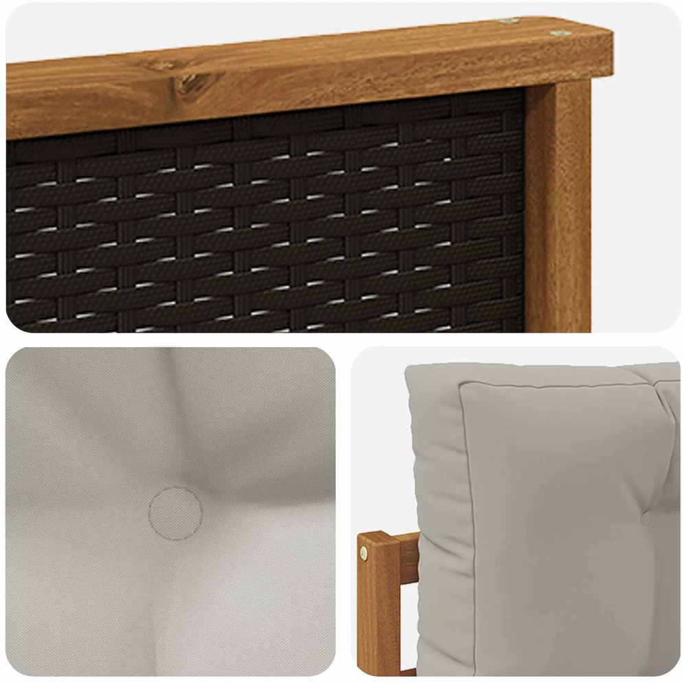 Lauko Vidurinis Sofa Natūrali