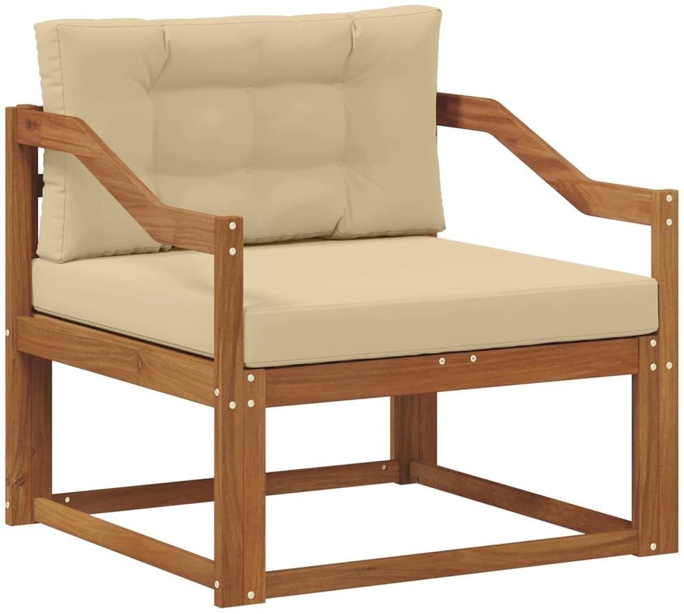 Lauko Vidurinis Sofa Natūrali