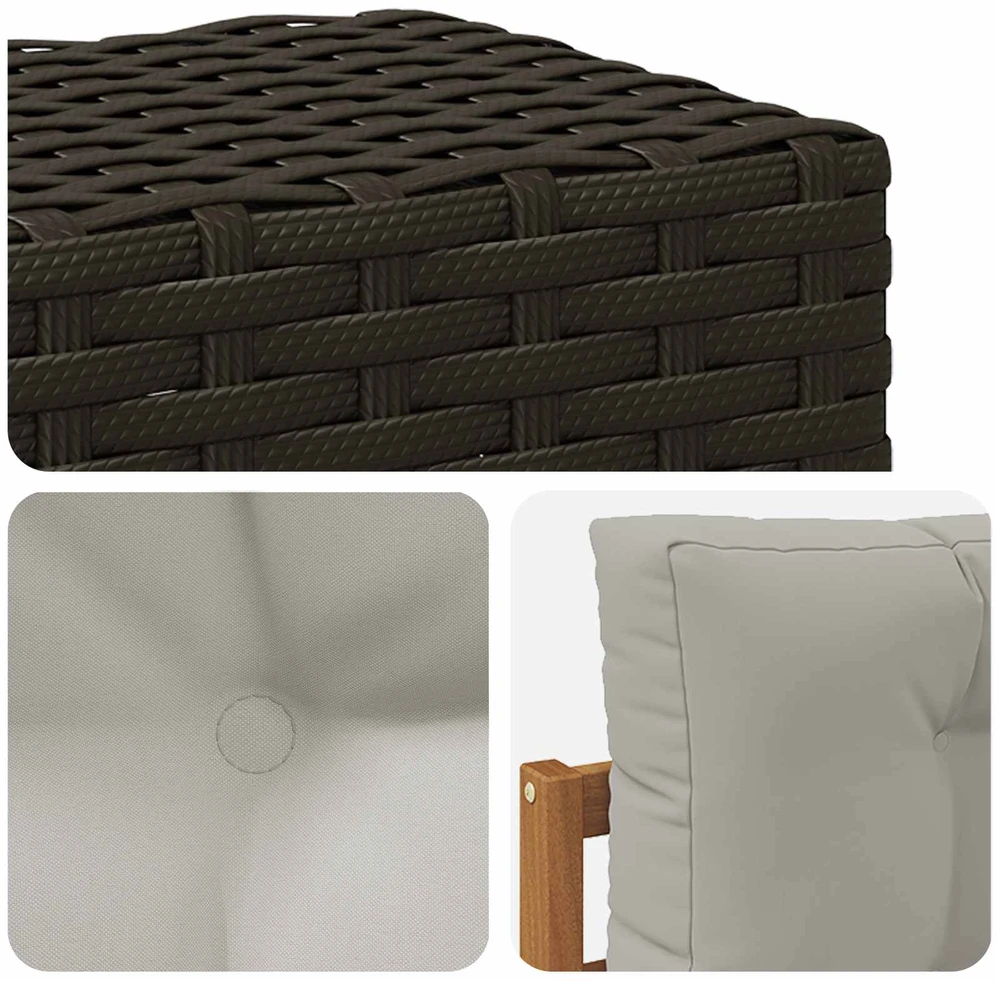 Lauko Vidurinis Sofa Natūrali