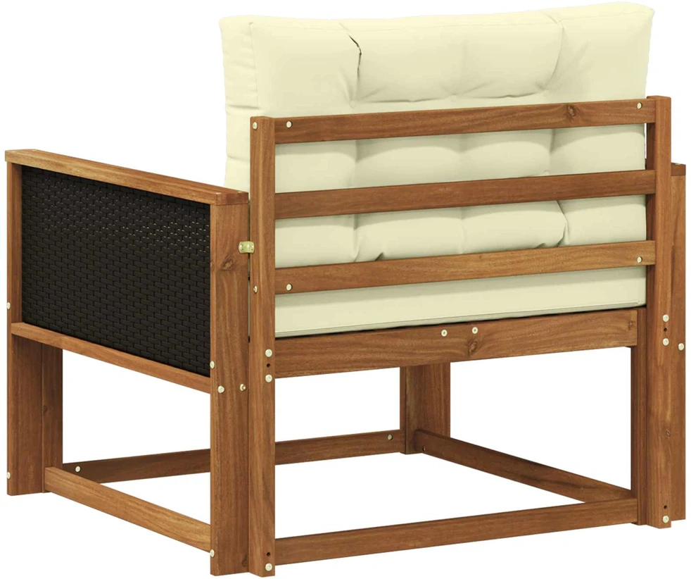 Lauko Vidurinis Sofa Natūrali