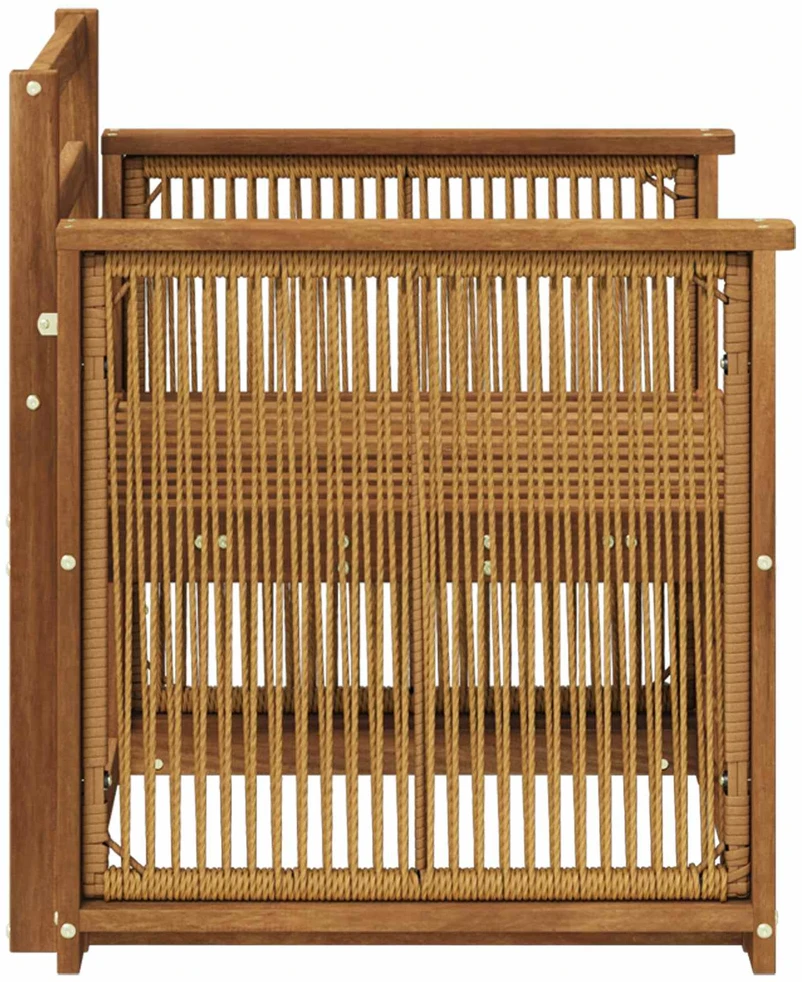 Lauko Vidurinis Sofa Natūrali