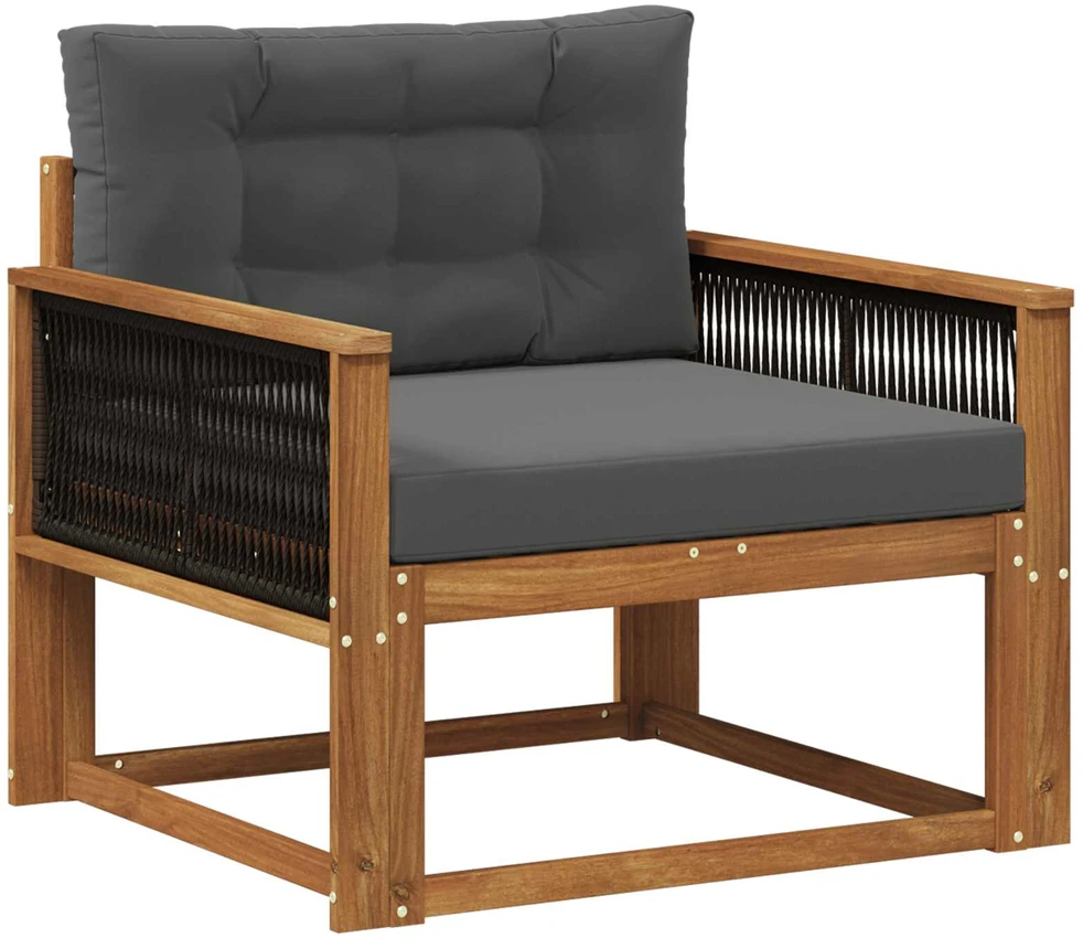 Lauko Vidurinis Sofa Natūrali