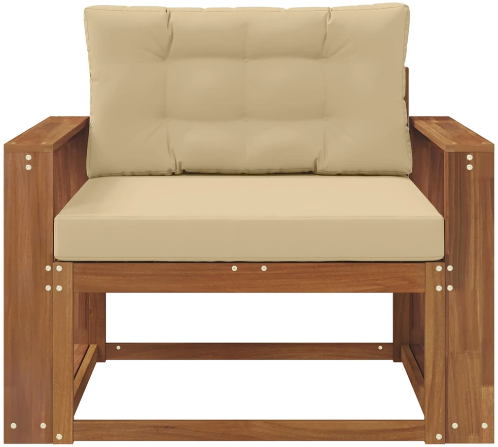 Lauko Vidurinis Sofa Natūrali