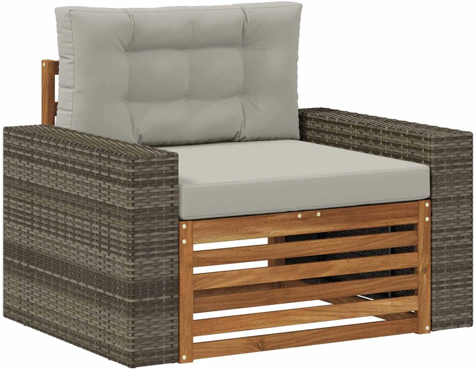 Lauko Vidurinis Sofa Natūrali