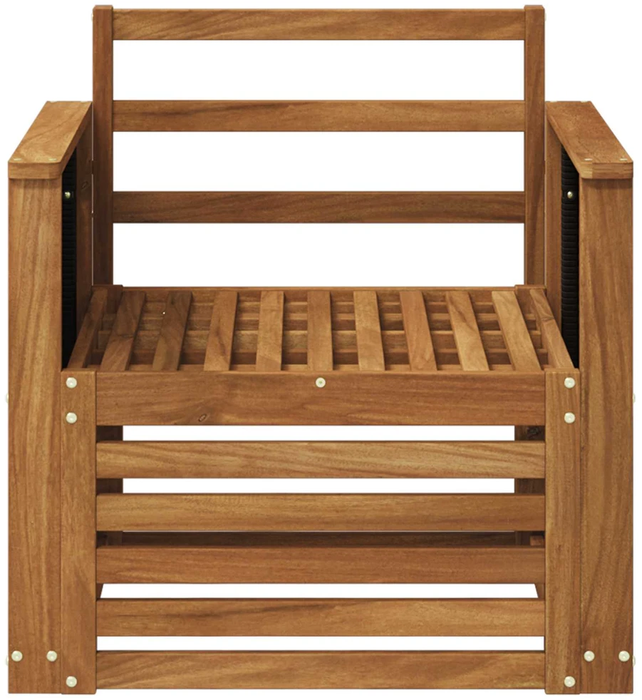 Lauko Vidurinis Sofa Natūrali