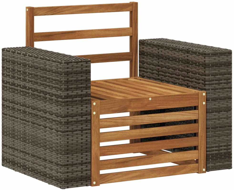 Lauko Vidurinis Sofa Natūrali
