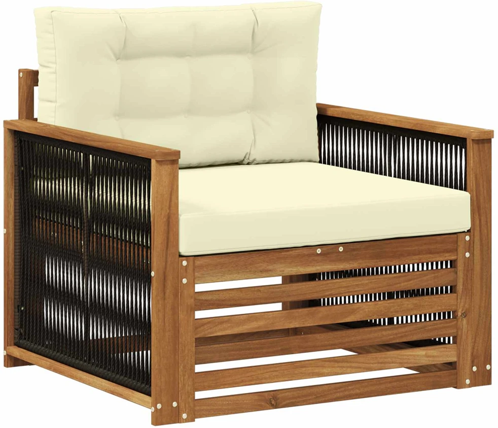 Lauko Vidurinis Sofa Natūrali