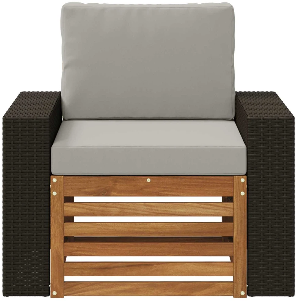 Lauko Vidurinis Sofa Natūrali