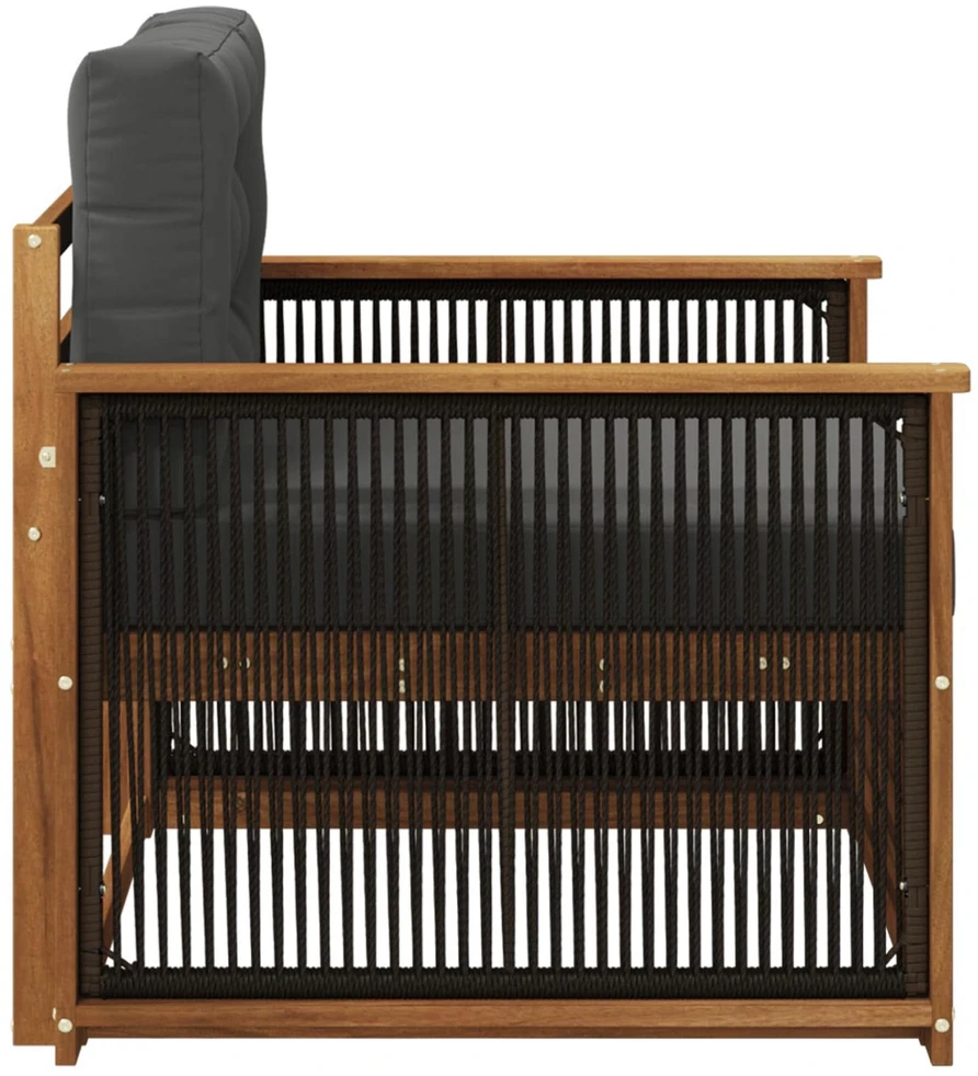 Lauko Vidurinis Sofa Natūrali