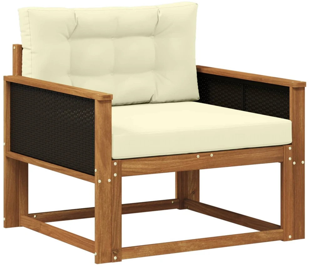 Lauko Vidurinis Sofa Natūrali