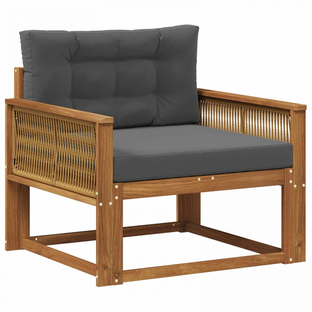 Lauko Vidurinis Sofa Natūrali