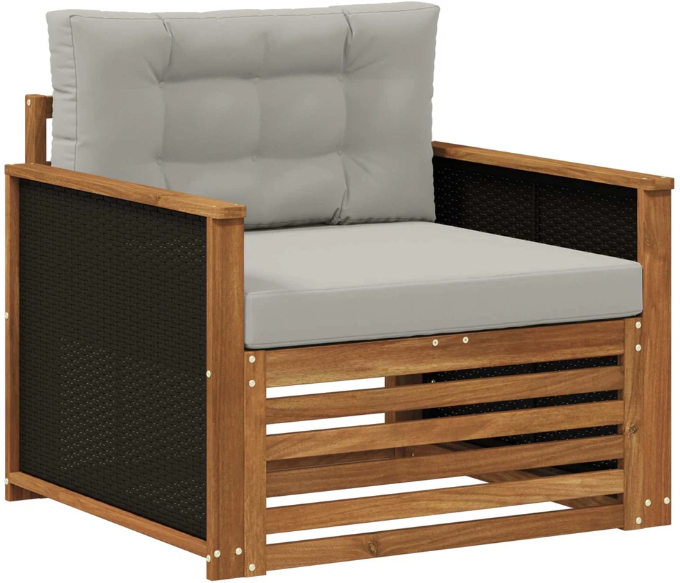 Lauko Vidurinis Sofa Natūrali