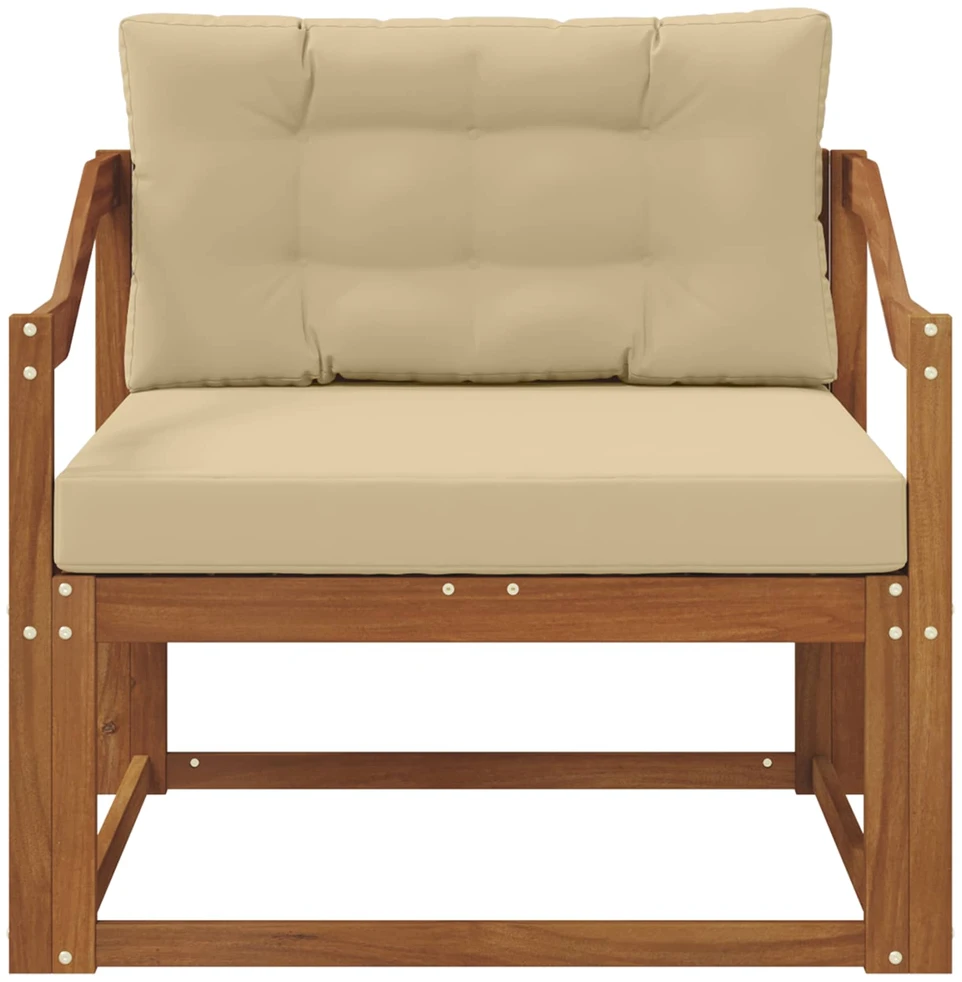 Lauko Vidurinis Sofa Natūrali