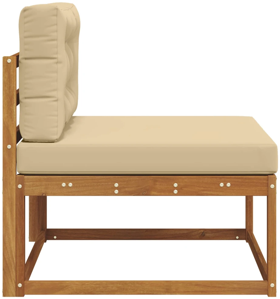 Lauko Vidurinis Sofa Natūrali