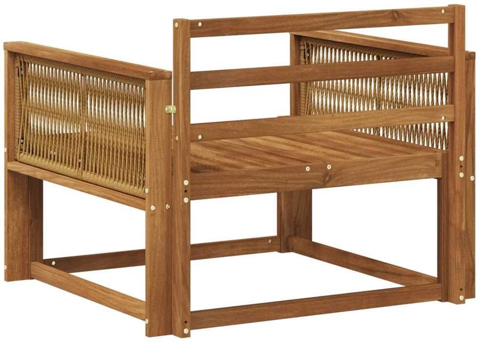 Lauko Vidurinis Sofa Natūrali