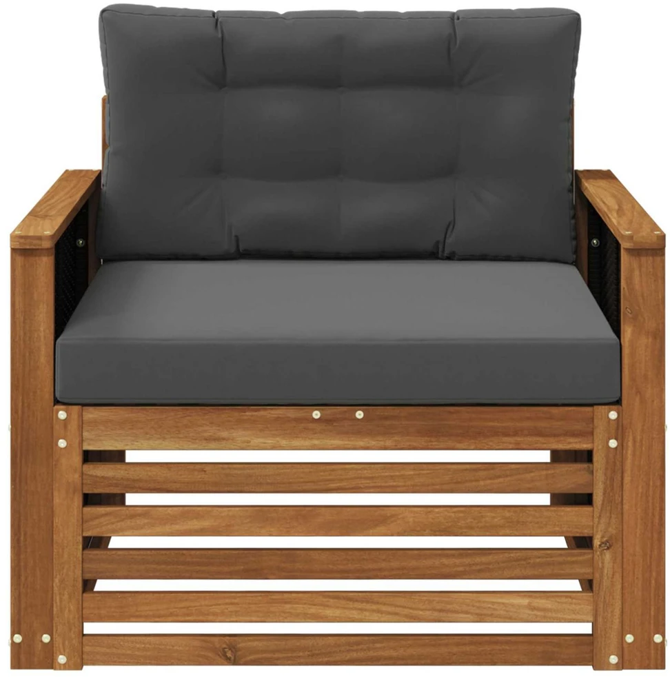 Lauko Vidurinis Sofa Natūrali