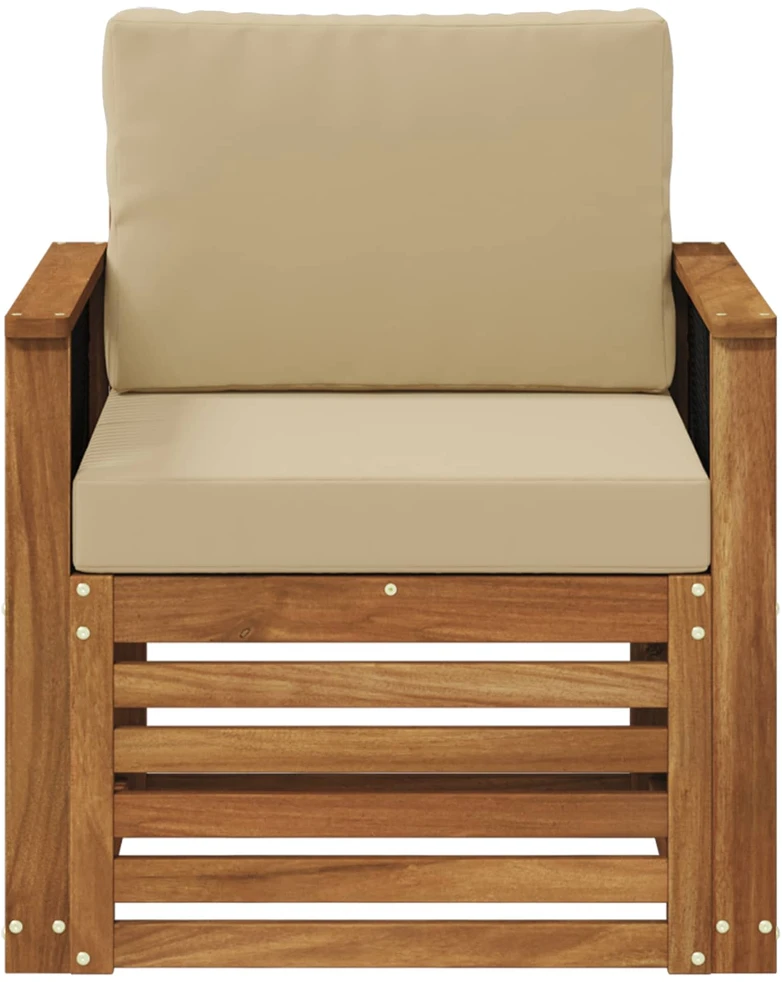 Lauko Vidurinis Sofa Natūrali