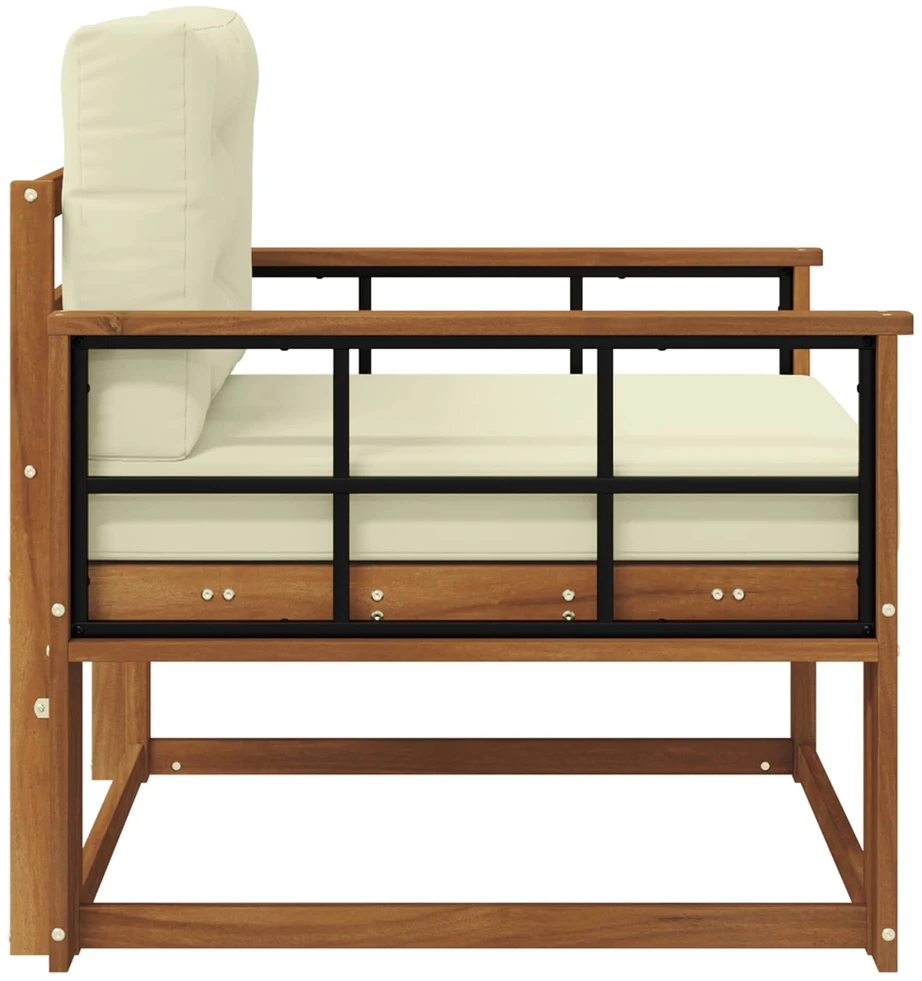 Lauko Vidurinis Sofa Natūrali