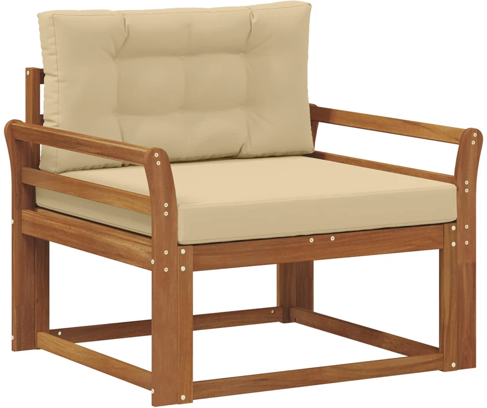 Lauko Vidurinis Sofa Natūrali