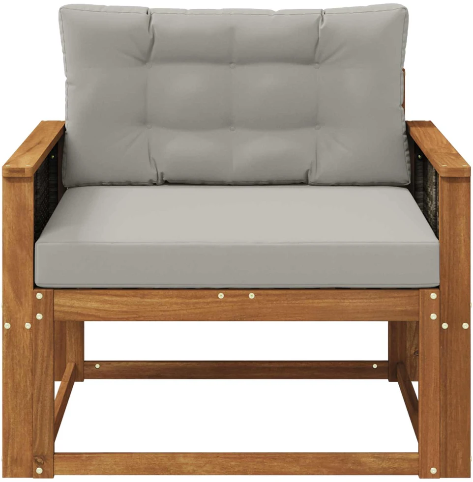 Lauko Vidurinis Sofa Natūrali