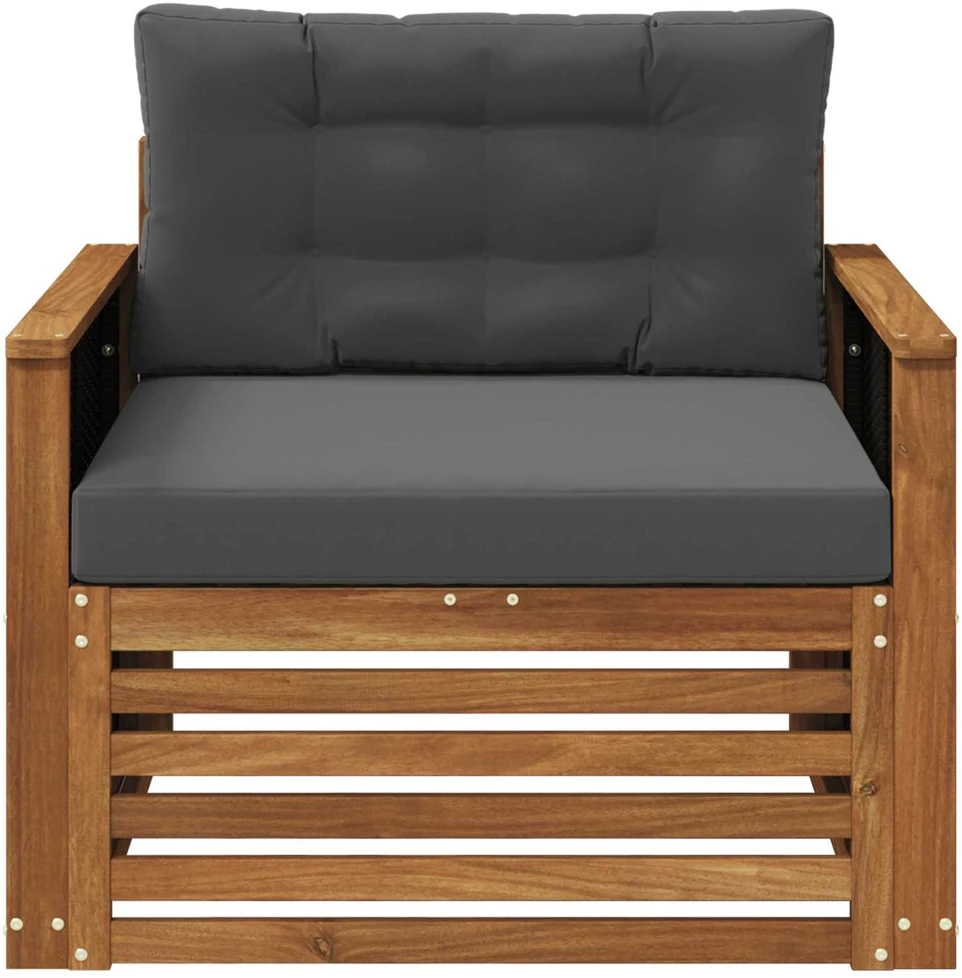 Lauko Vidurinis Sofa Natūrali