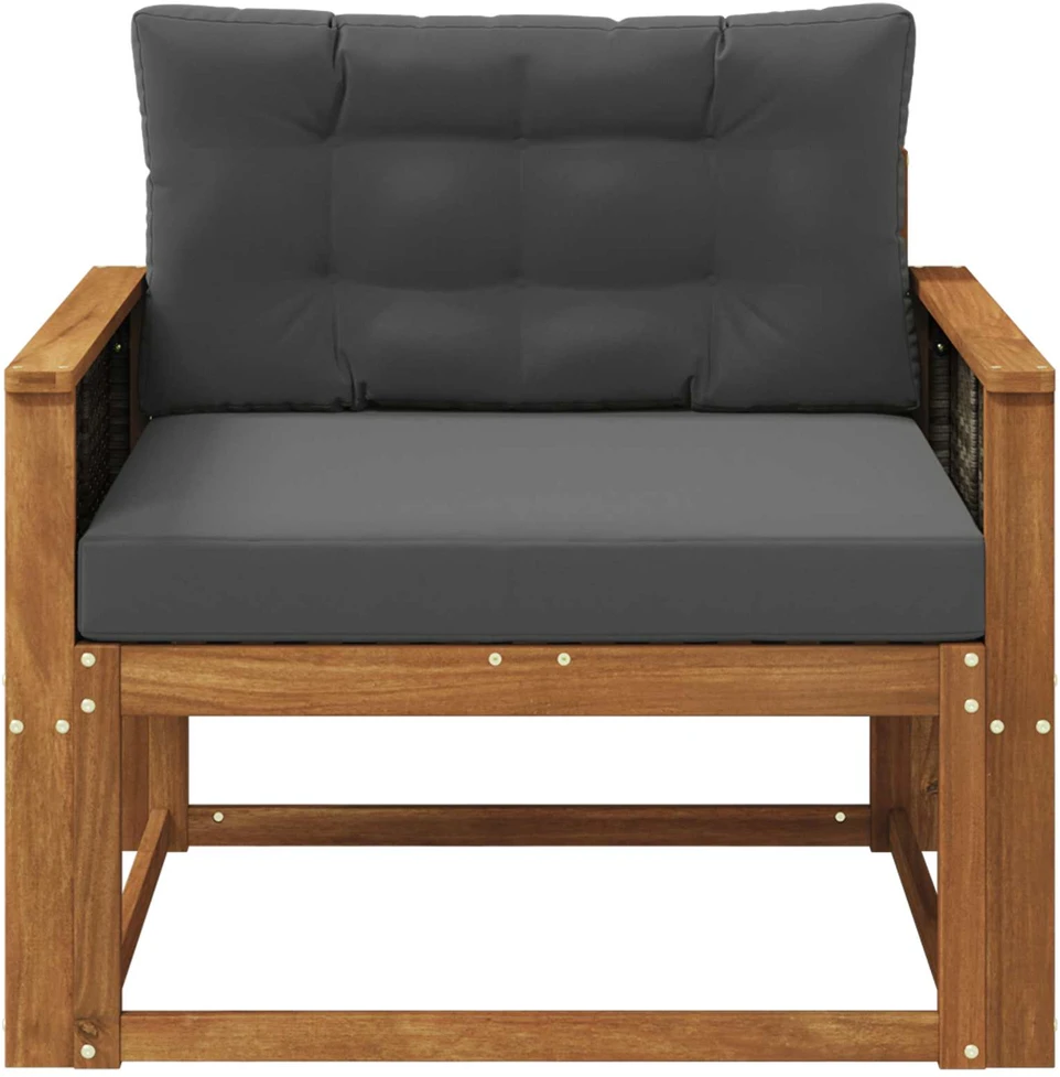 Lauko Vidurinis Sofa Natūrali