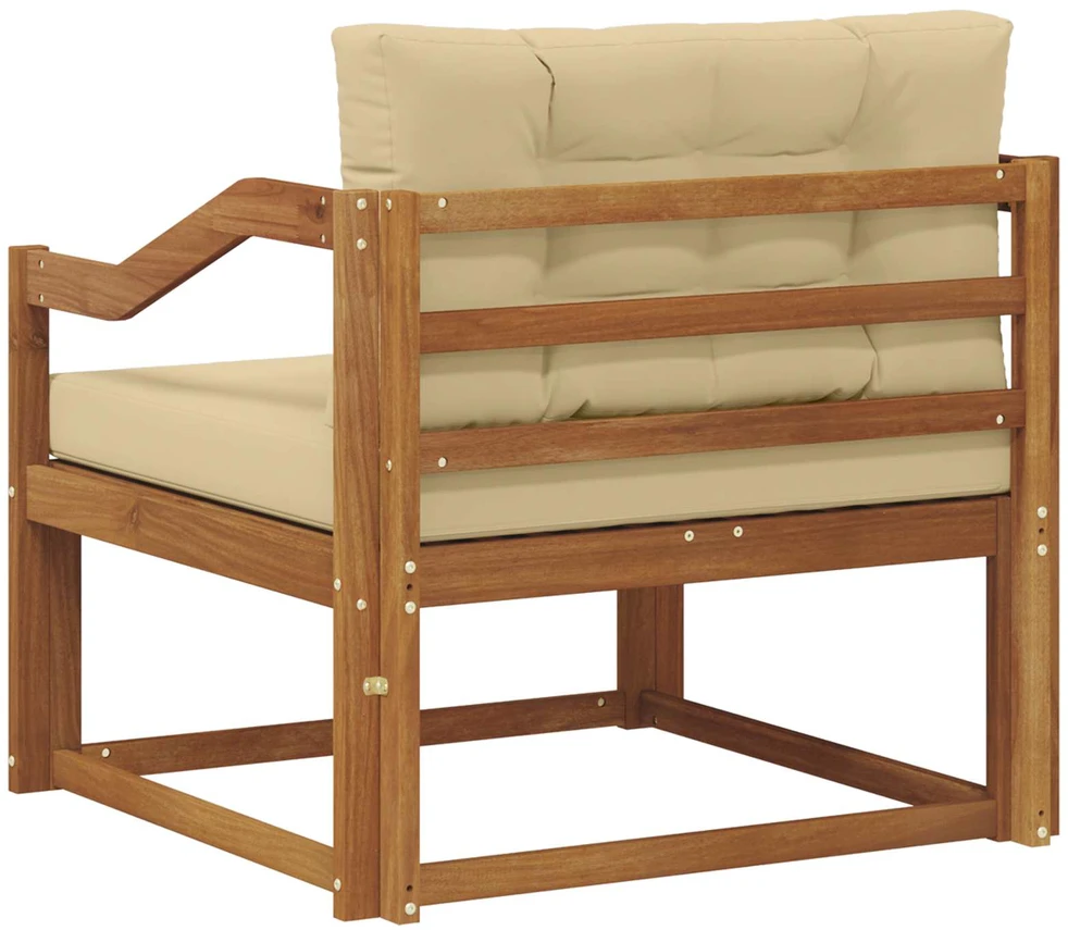 Lauko Vidurinis Sofa Natūrali