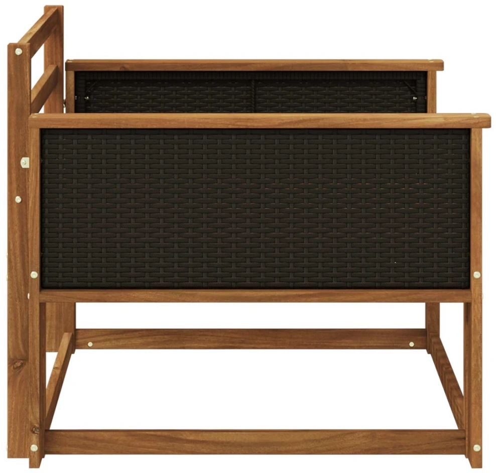 Lauko Vidurinis Sofa Natūrali