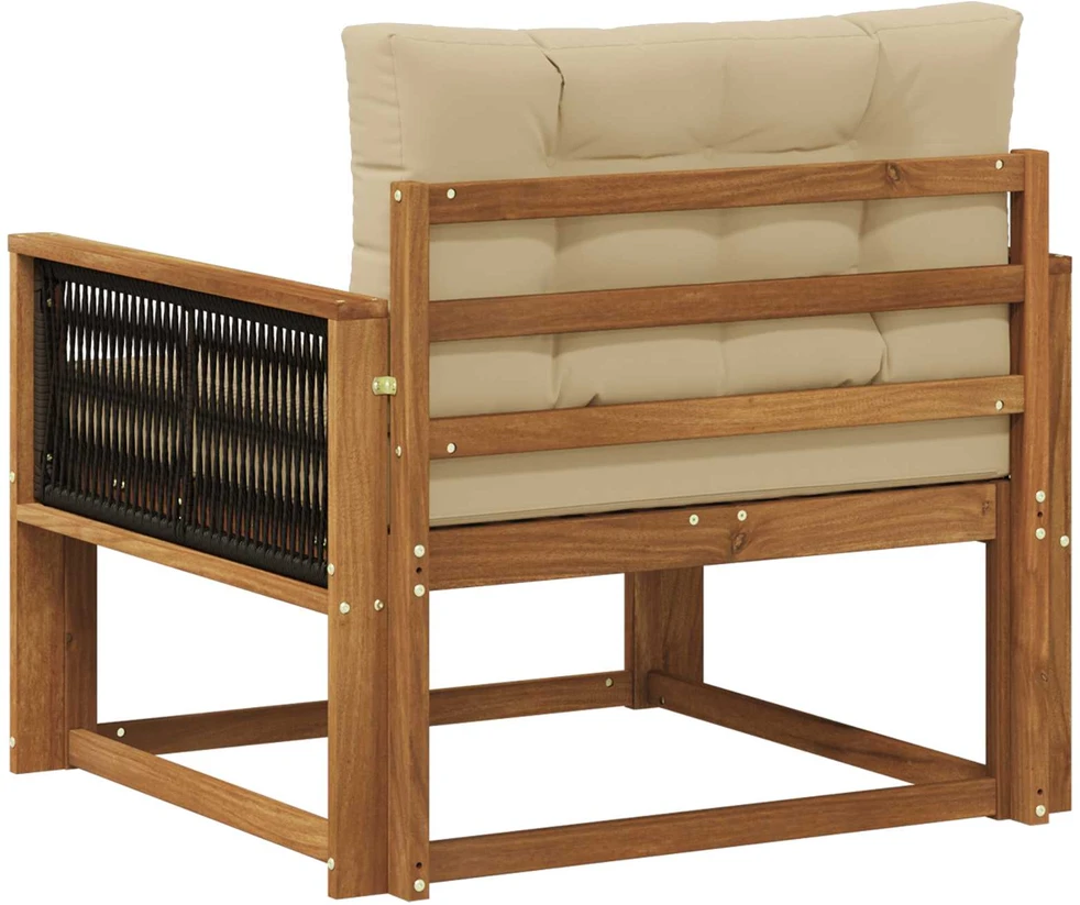 Lauko Vidurinis Sofa Natūrali
