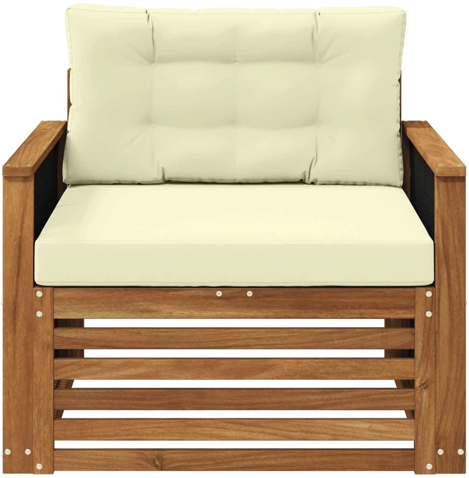 Lauko Vidurinis Sofa Natūrali