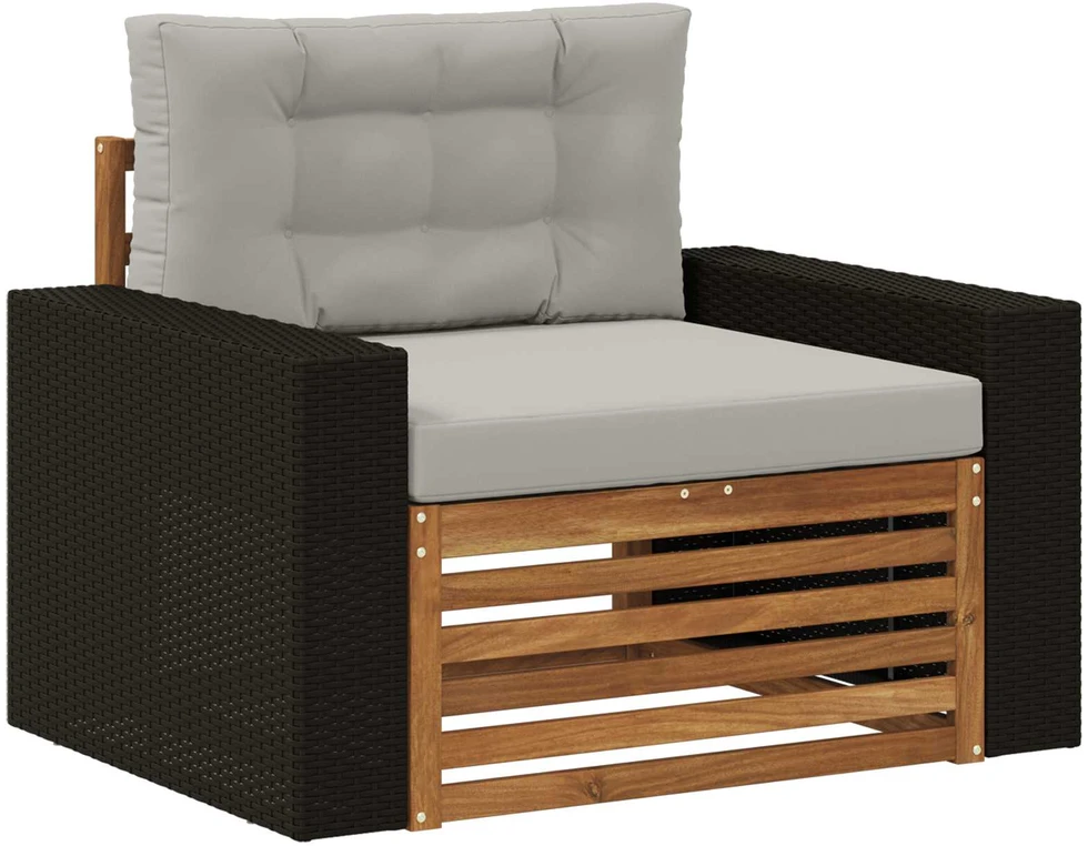 Lauko Vidurinis Sofa Natūrali