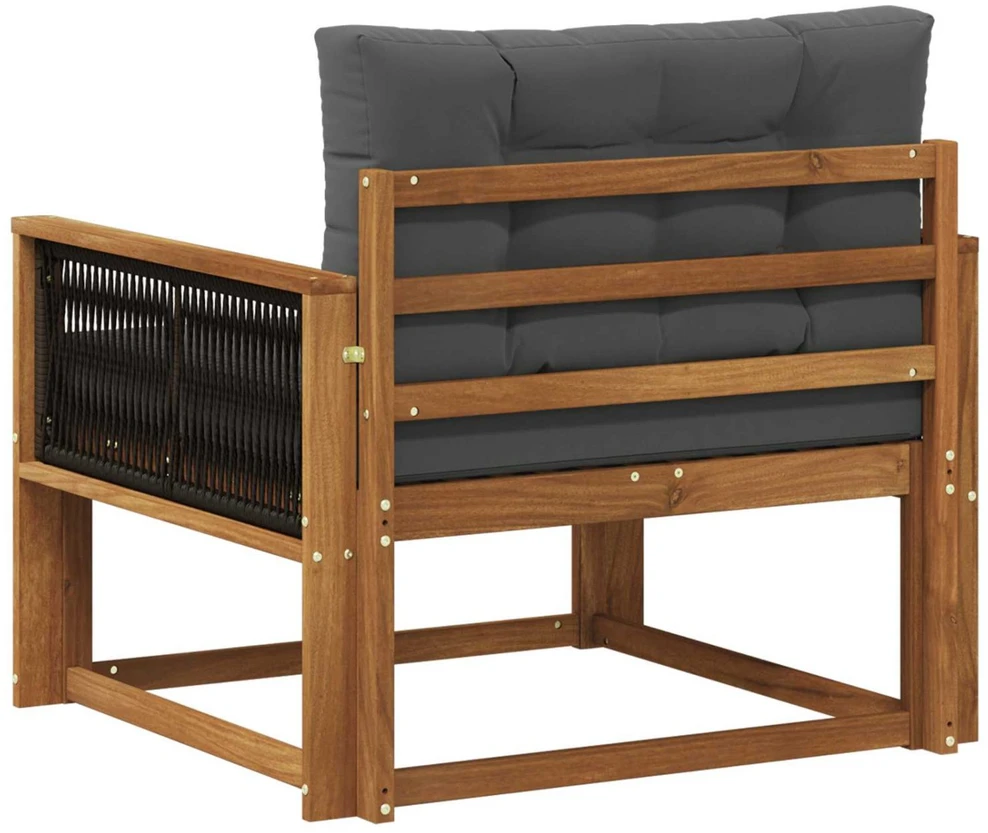 Lauko Vidurinis Sofa Natūrali