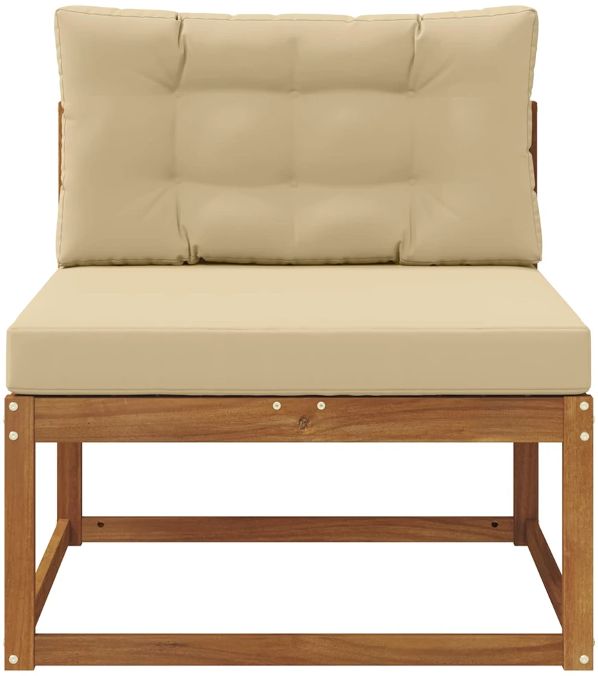 Lauko Vidurinis Sofa Natūrali